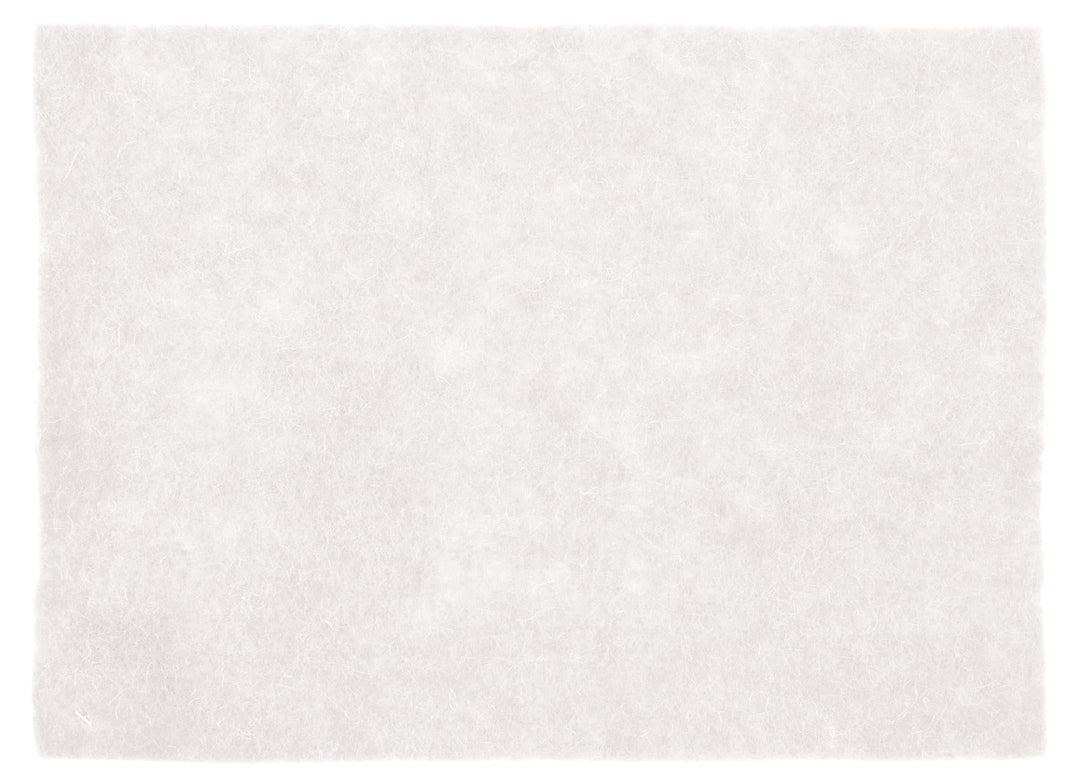 Wollfilz - Platte 30x40cm 4mm gerollt, weiss - Kidis Art