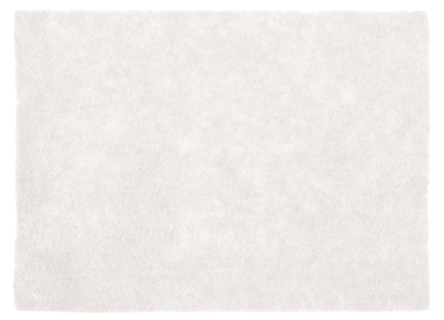 Wollfilz - Platte 30x40cm 4mm gerollt, weiss - Kidis Art