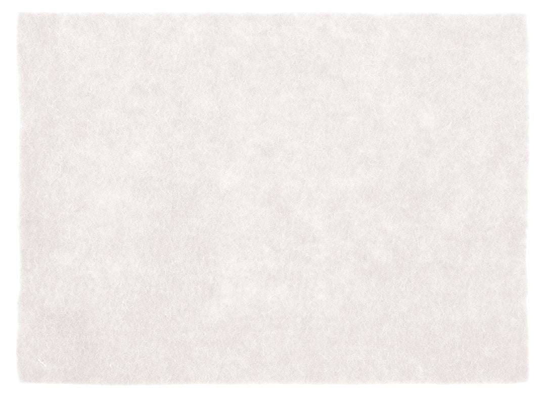 Wollfilz-Platte 30x40cm 4mm gerollt, weiss - Kidis Art