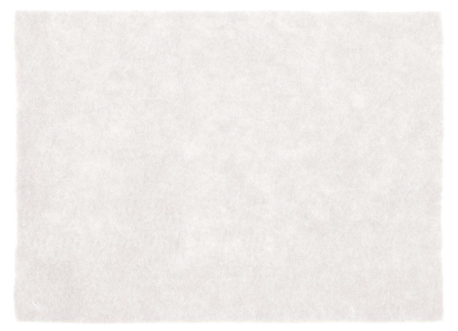 Wollfilz-Platte 30x40cm 4mm gerollt, weiss - Kidis Art