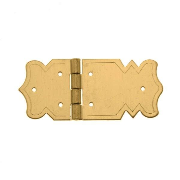 Zierschanier 47x20mm 2St nagelbar, goldfarben - Kidis Art